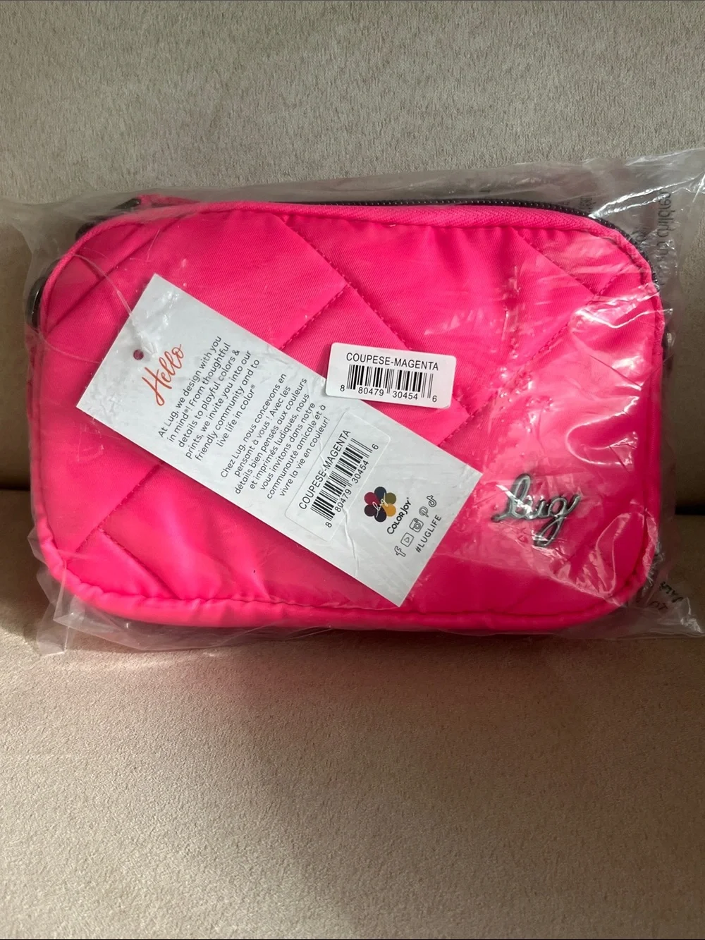 NWT Lug Coupe SE in Magenta